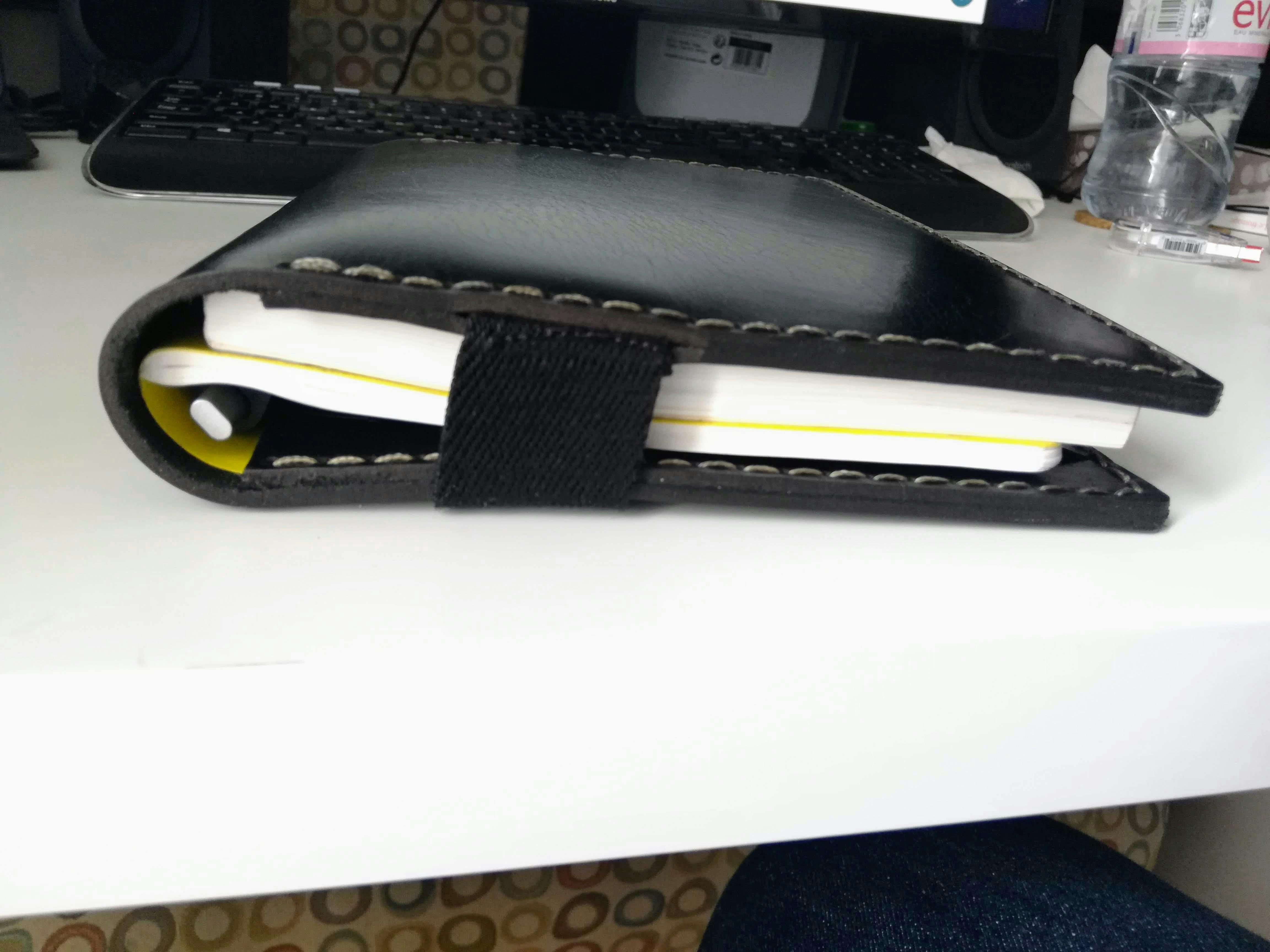 iPad Mini & Large Moleskine Cover Brown Galen Leather